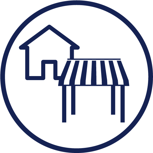 Freestanding Awning Icon - Omglobalnews (564x540)