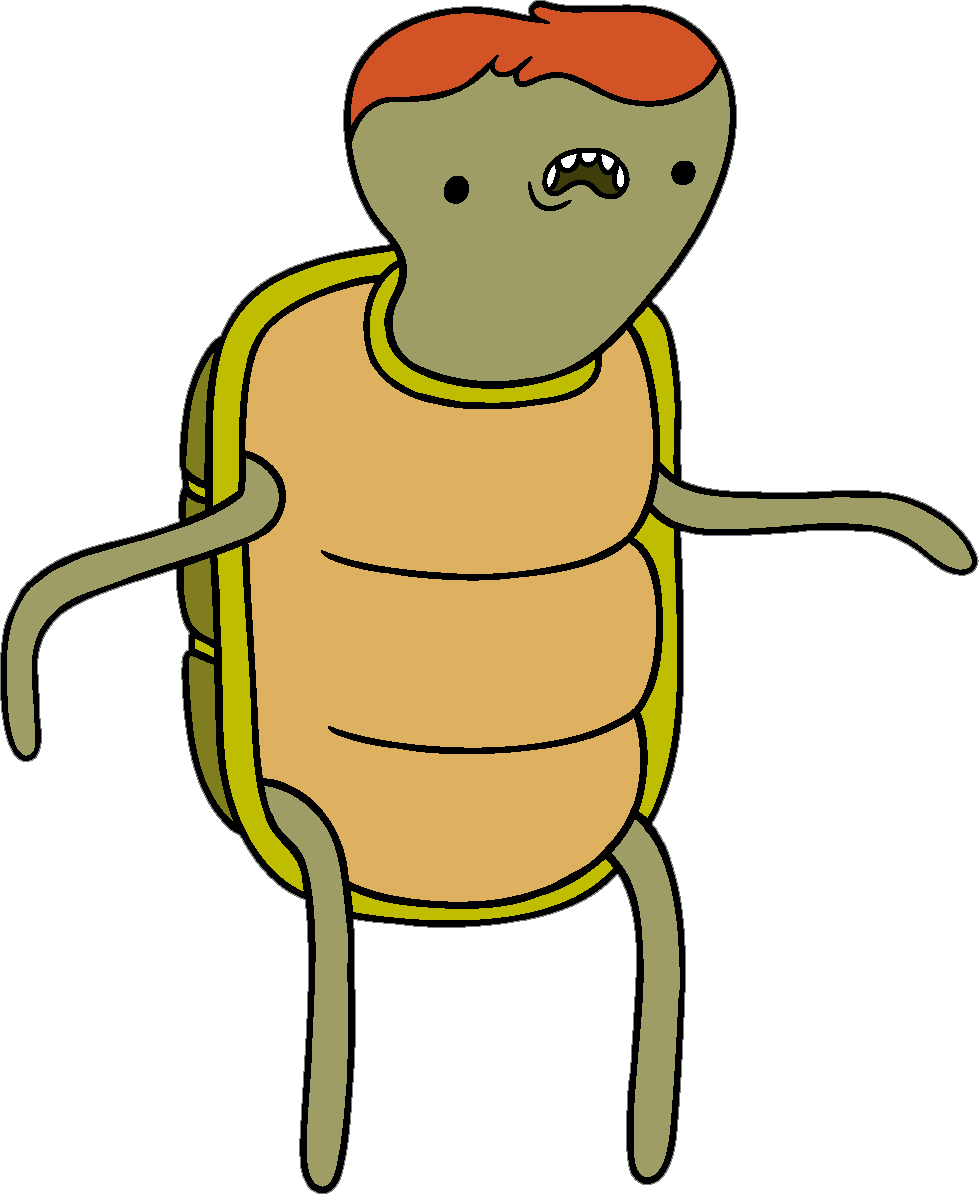 Turtle Clipart Png Transparent Pencil And In Color - Turtle From Adventure Time (979x1194)