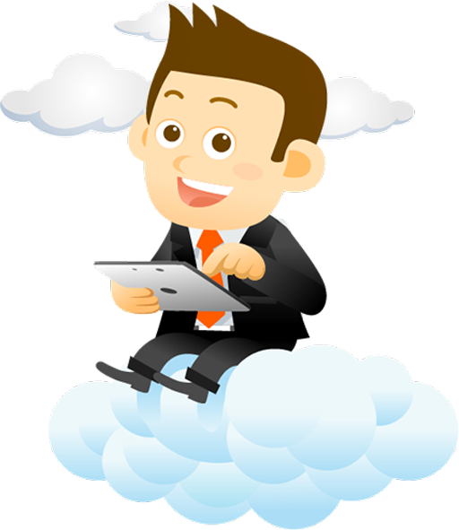 Customer Base - Business Character Png (512x591)