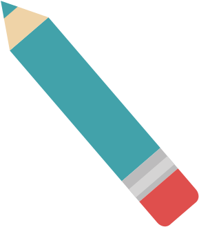 Blue Color Pencil - Vector Marketing (550x550)