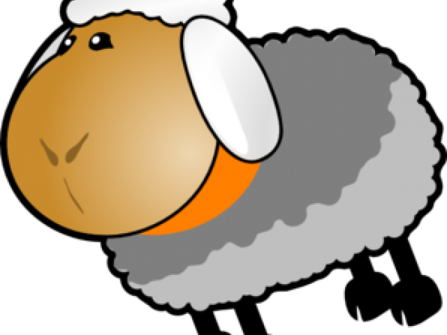 Lamb Clipart Grey Sheep - Sheep Clip Art (640x480)