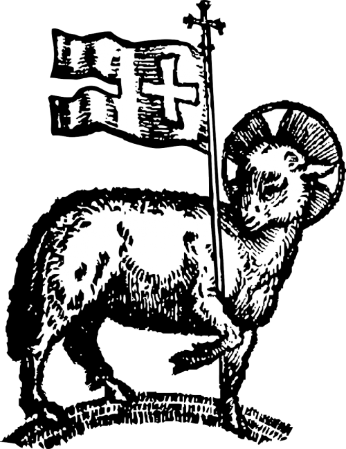 Paschal Vector Graphics,free - Paschal Lamb Clip Art (985x1280)