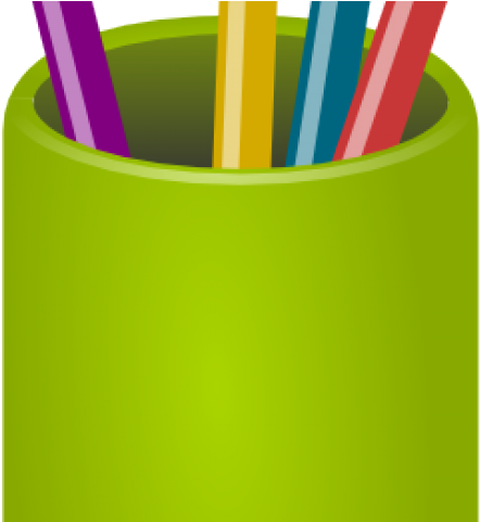 Pencil Clipart Jar - Vektor Alat Tulis Png (640x480)