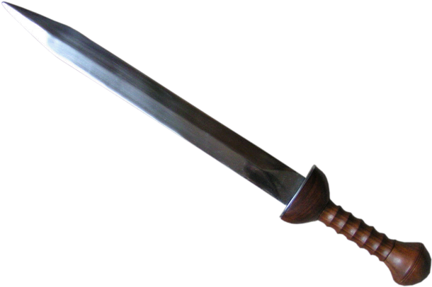 Roman Sword Clipart - Dark Weapons (800x600)