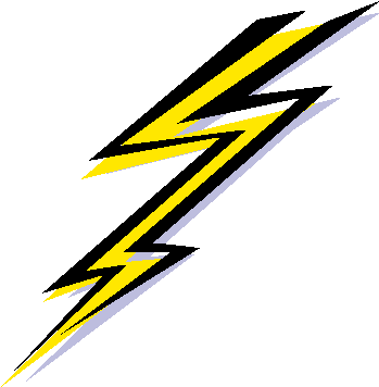 Bolt Clipart 8 Lightning Bolt Clip Art Clipart Free - Drawings Of Lightning Bolts (356x364)