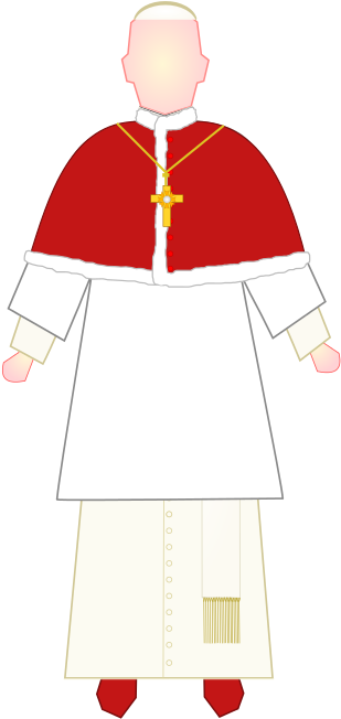 The Pope's Choir Dress - Strój Jana Pawła Ii (340x692)