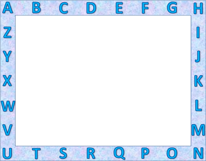 Greek Alphabet Clip Art Vector Clip Art Free Clip Art - Abc Border Transparent Background (722x568)