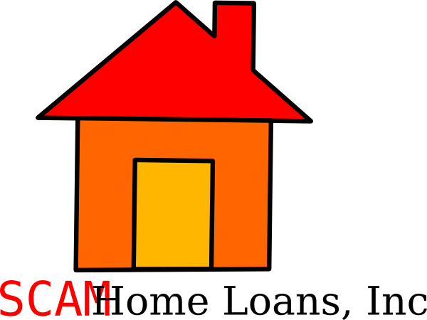 Scam Home Loans Clip Art - Scam Home Loans Clip Art (600x450)