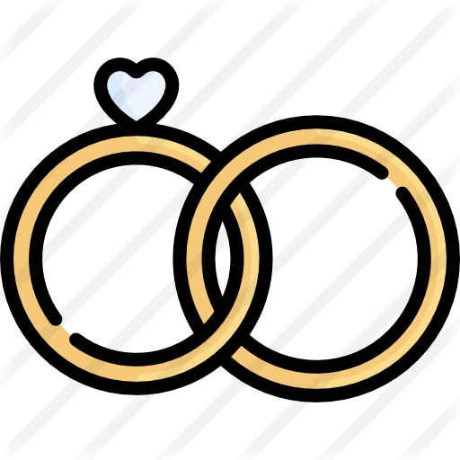 Wedding Rings - Kreise Ineinander (512x512)