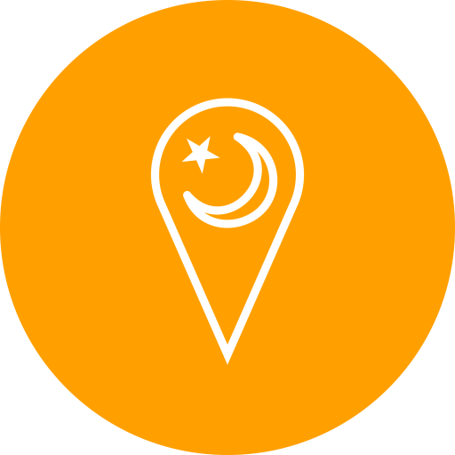 Minarat, Islam, Muslim, Ramadan, Religious Icon - Optic Fiber Icon Flat Png (2500x2501)