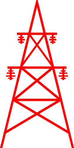 Cn Tower Clipart - Transmission Tower Clipart (249x500)