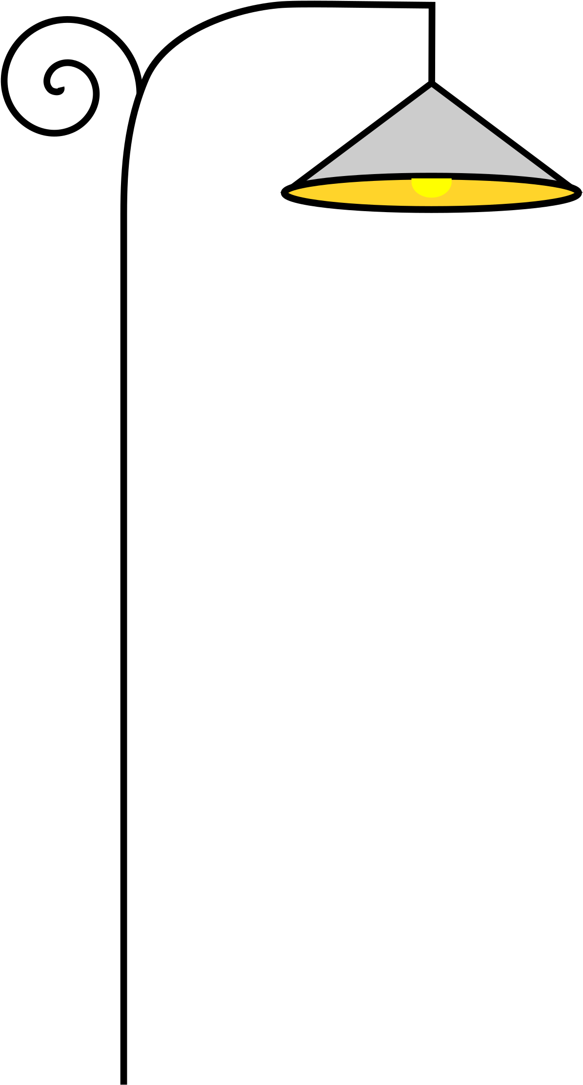 This Free Icons Png Design Of Street Lamp Without Background - Street (1697x2400)