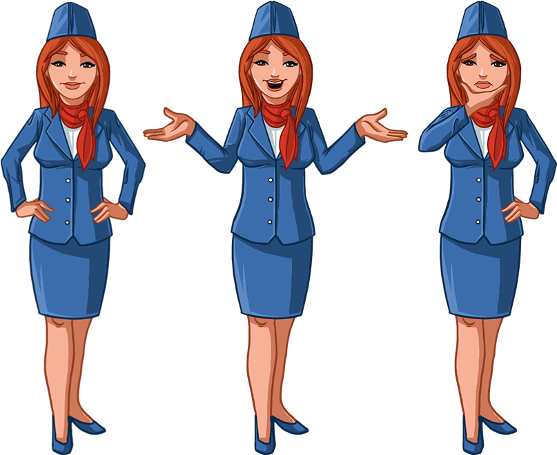 Josie Character Pack - E-learning (900x900)