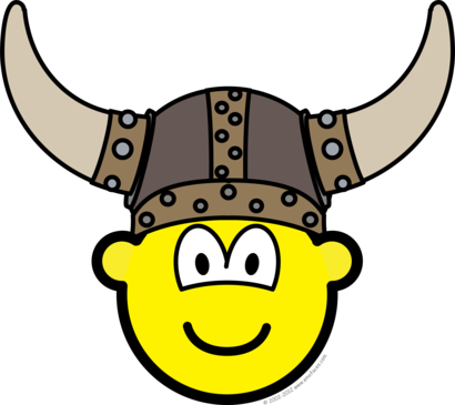 Viking Buddy Icon - Viking Emojis (410x365)