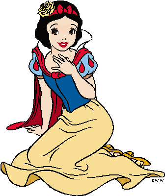 Snow White And The Seven Dwarfs Images Snow White Clipart - Putri Salju Clipart (344x407)