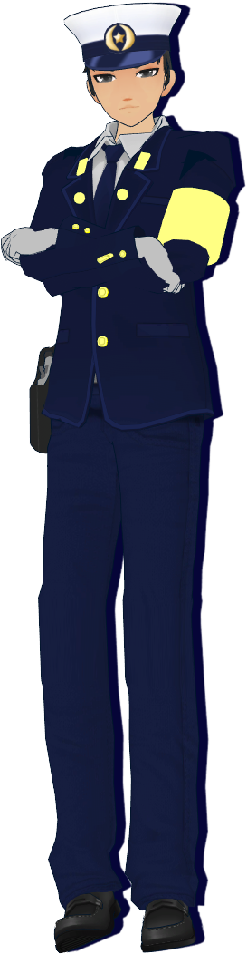 Mmd Yandere Simulator - Mmd Policeman (352x1080)