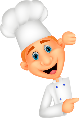 Petits Personnages Divers - Chef Caricatura Png (335x500)