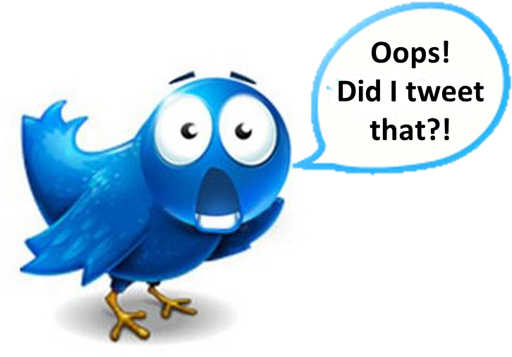 Social Media Clipart Handle - Careful With What You Post (747x550)