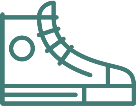 Sergent Clipart Tomboy - Shoe (450x450)