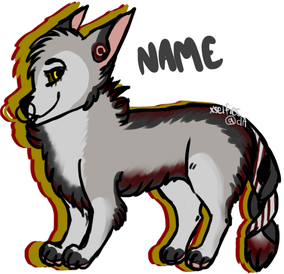 Just Made A New Adopt - Cartoon (576x555)