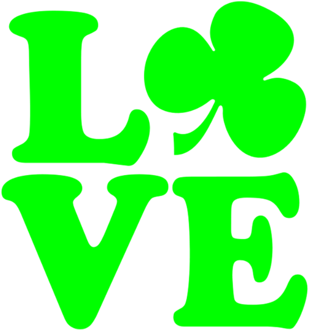 Love Shamrock Beer Label - Black And White Guinea Pig Clip Art (790x691)