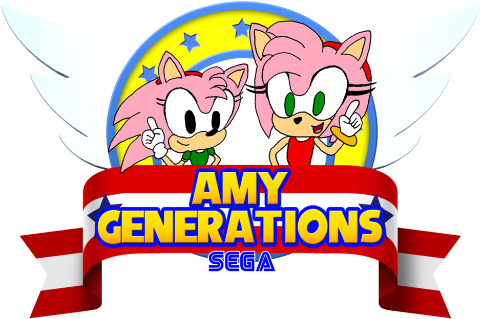 Amy Generations Logo By 3bros1mission - Sonic The Hedgehog 4 Episode Lll (1191x670)