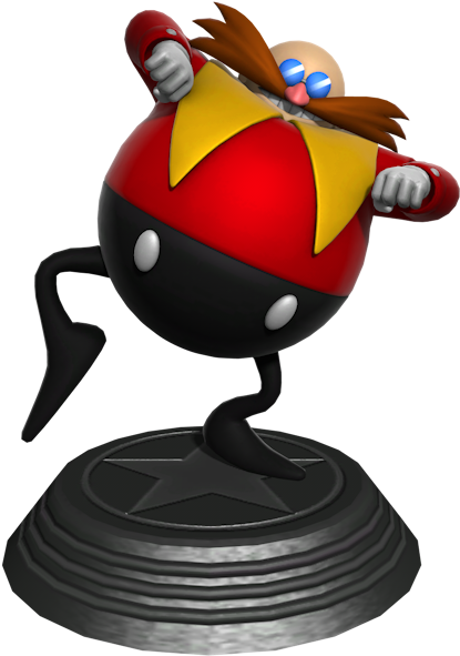 Sonic Generations Classic Eggman Statue From The Official - Sonic Generations Classic Eggman (750x650)