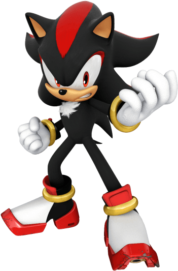 #shadow Sonic Generations From The Official Artwork - Sonic The Hedgehog Shadow (450x600)