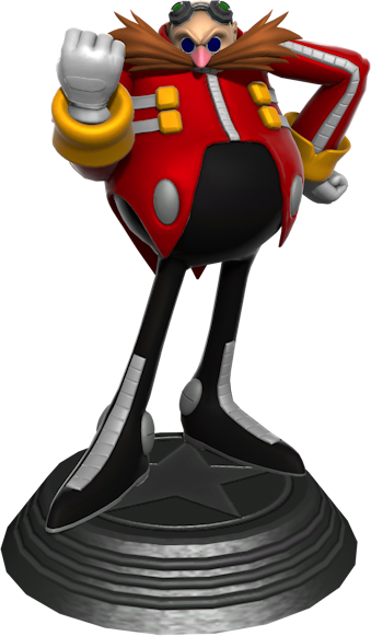 Sonic Generations Eggman Statue - Eggman Sonic Generations Statue (339x581)