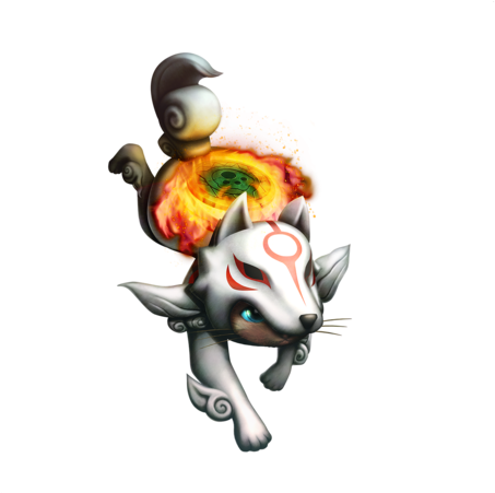 Monster Hunter Generations Felynes Get Outfitted In - Monster Hunter Generations Okami (585x450)
