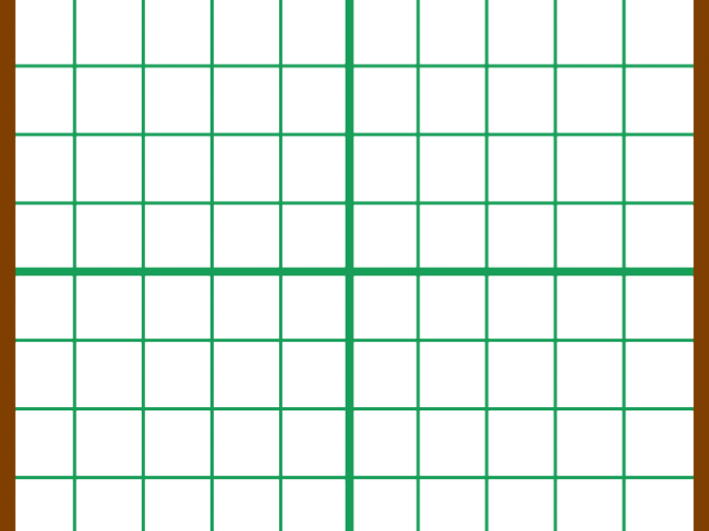 Graph Paper Clipart - Coordinate System (640x480)