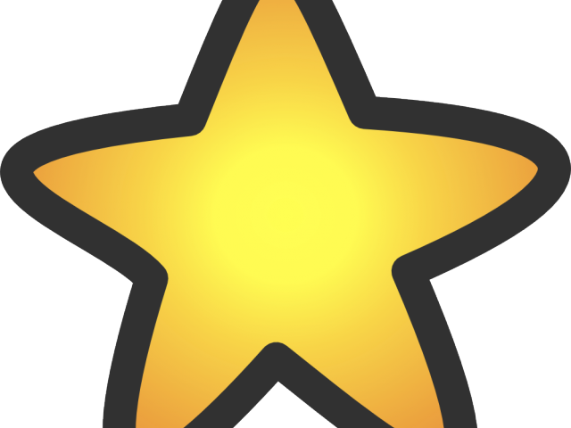 Paper Clipart Medal - Cartoon Simple Stars (640x480)
