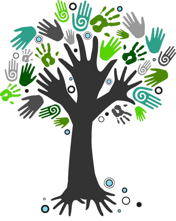 Occupational Therapy Logos Download - Helping Hand Tree Png (600x755)