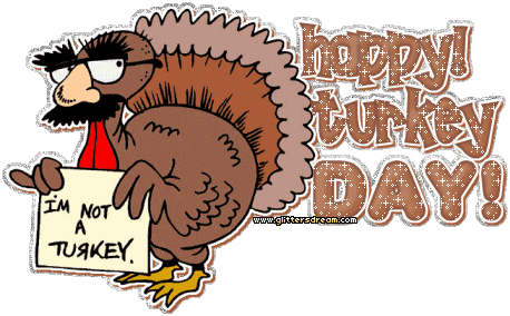 Happy Turkey Day Everyone - Happy Turkey Day Funny (458x284)