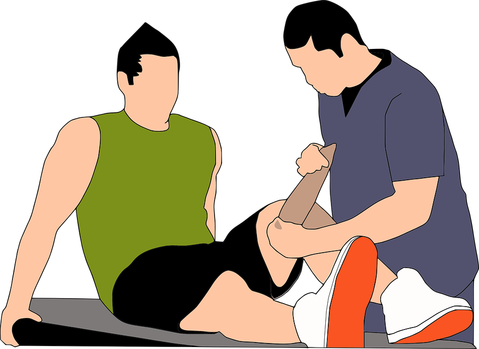 Physical Therapy Cliparts 4, Buy Clip Art - 물리 치료 Png (960x699)