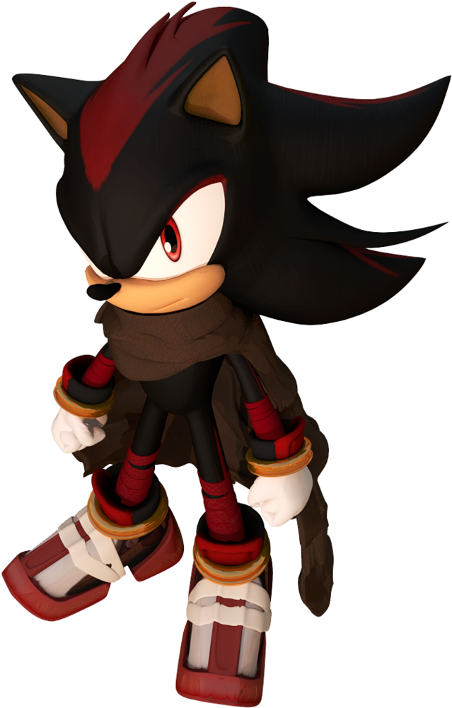 Rise Of Lyric Sonic Generations Sonic 3d Blast Shadow - Sonic Boom Shadow Design (752x1063)