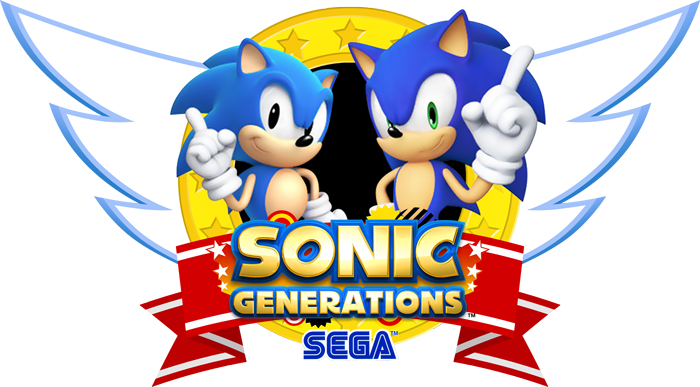 Two Worlds Collide, Rival Hedgehogs Sonic Generations - Sonic Generations Logo (700x387)