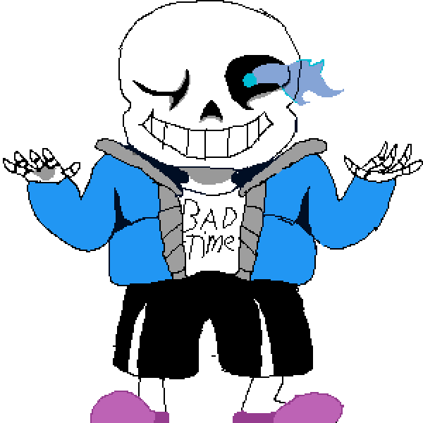 Sans The Skeleton Undertale (600x600)