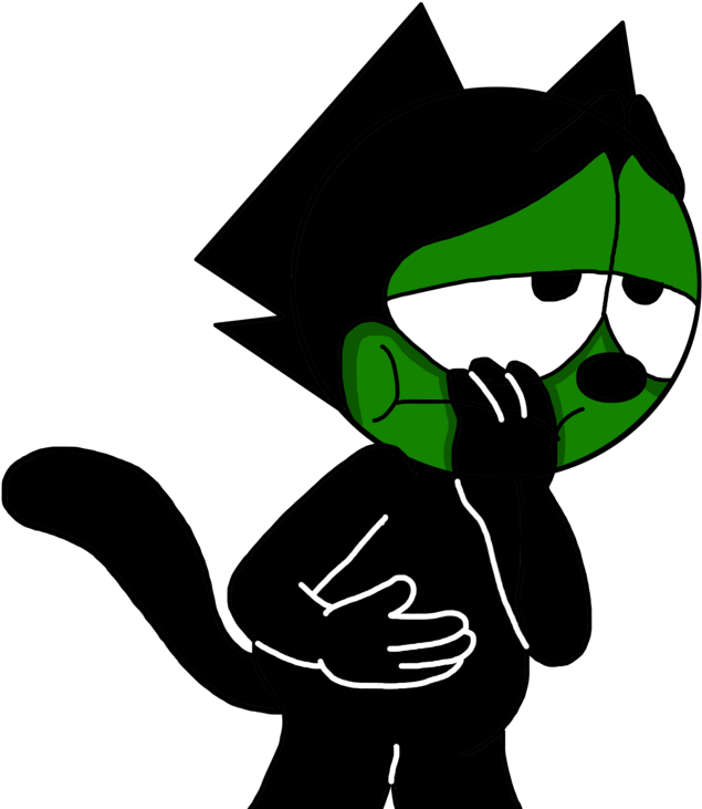 Felix With Motion Sickness By Marcospower1996 - Comics (894x894)