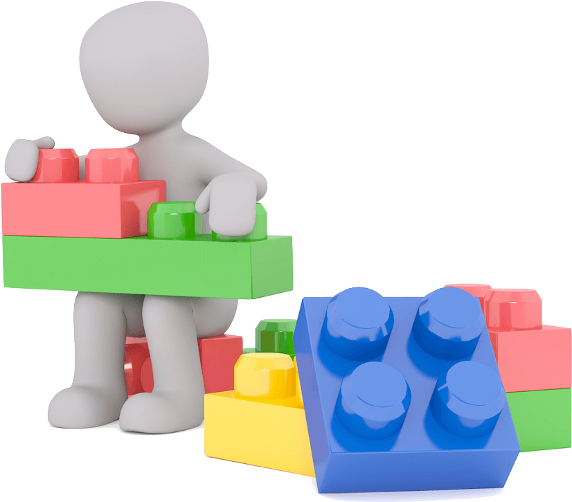 Lego - Clip Art Building Blocks (867x774)