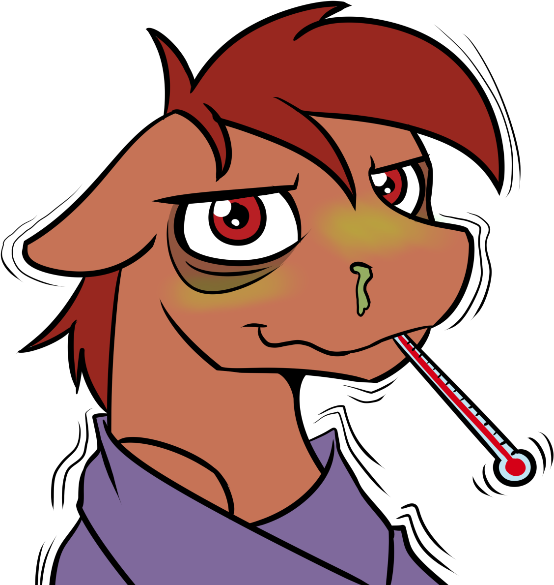 Plus After Coming Down From A Sickness I Got From A - Cartoon (1200x1200)