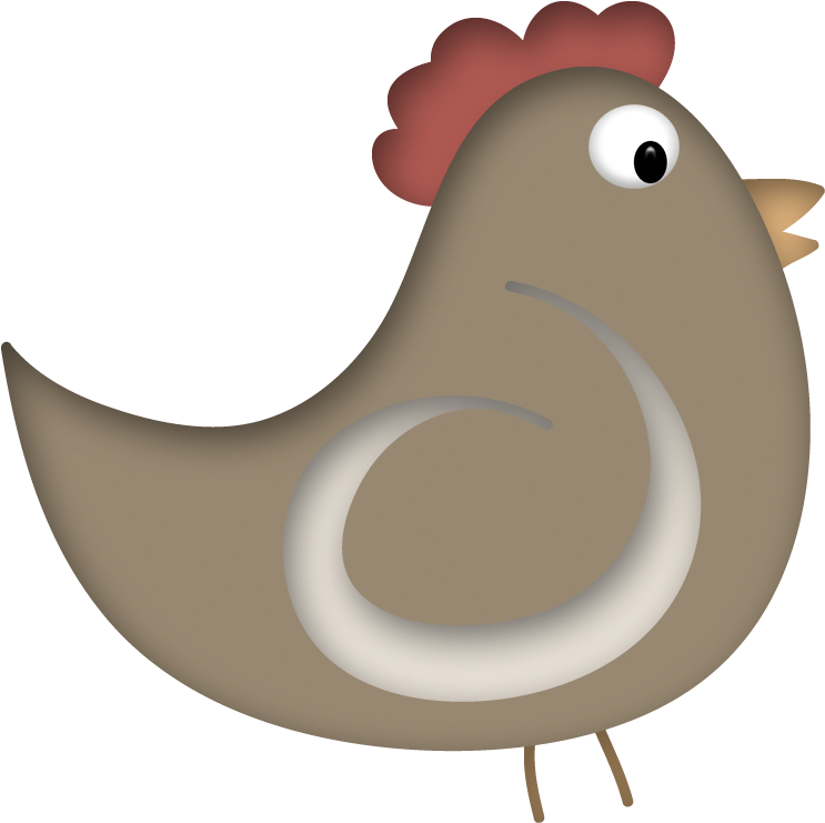 Farm Animalsroosterclip Art12 - Cartoon (751x749)