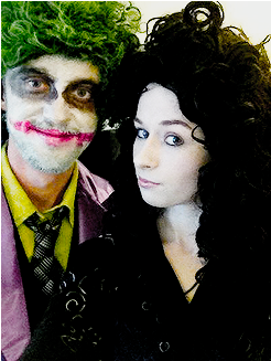 Tom Felton Cosplayed As Joker At The Birmingham Comic - Joker (500x472)