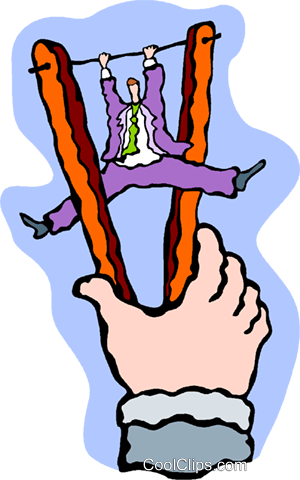 Hand Controlling A Toy Man Royalty Free Vector Clip - Hand Controlling A Toy Man Royalty Free Vector Clip (300x480)