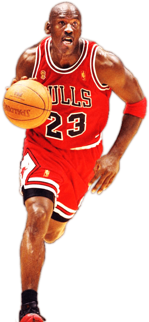 Michael Jordan Chicago Bulls Nba Birmingham Barons - Michael Jordan Png (450x658)