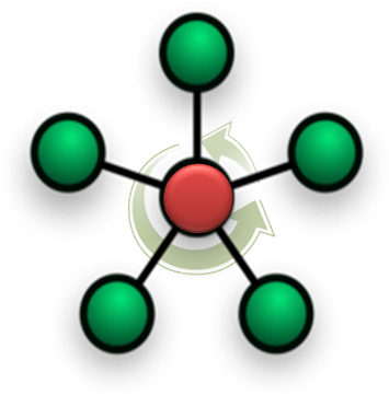 #sdn Brings To The Fore Some Critical Differences Between - Star Topology Vs Mesh Topology (379x394)