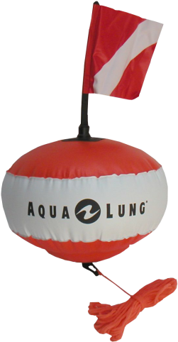 Aqualung Round Marker Buoy Is A Spherical Pvc Buoy - Safety (600x500)