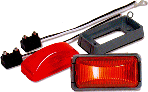 Led Rectangular Truck Marker Lights- - Custer Products Cpl26a-k Led Light (600x600)