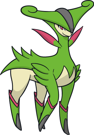 Pokemon Destacado De Hoy - Virizion Pokemon (306x441)