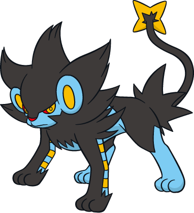 Luxray - Shiny Luxray (382x420)